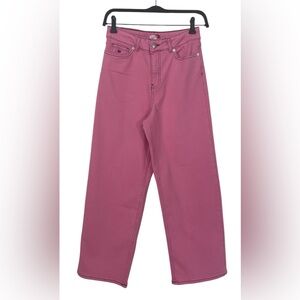 NWT Frances Valentine Ace Jeans Pink High Waist Size 2